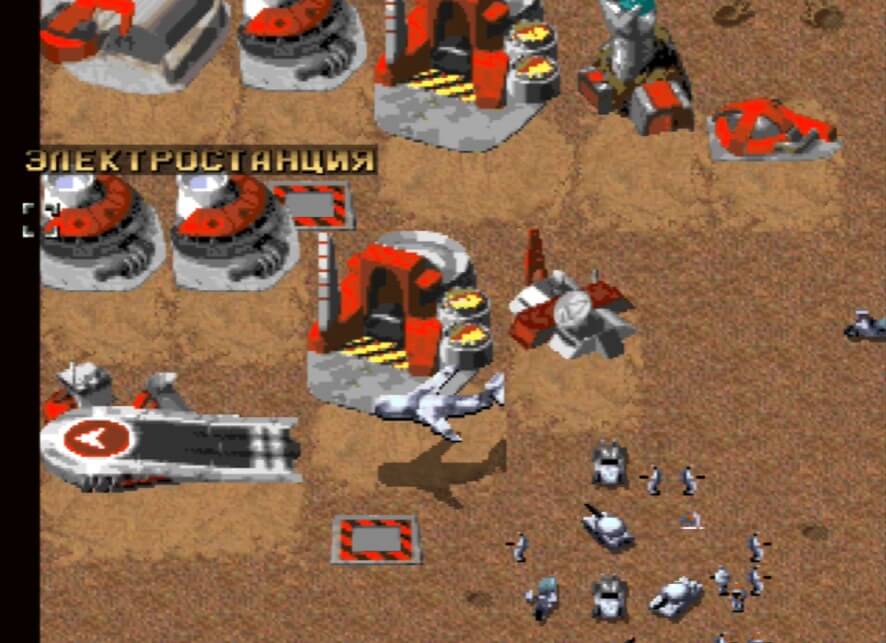 Command & Conquer - геймплей игры на PlayStation